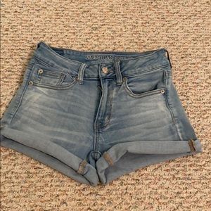 American Eagle Hi Rise Shorts